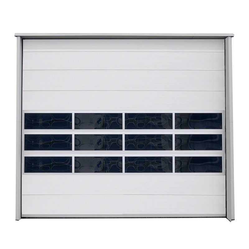 Puerta industrial seccional de acero galvanizado comercial