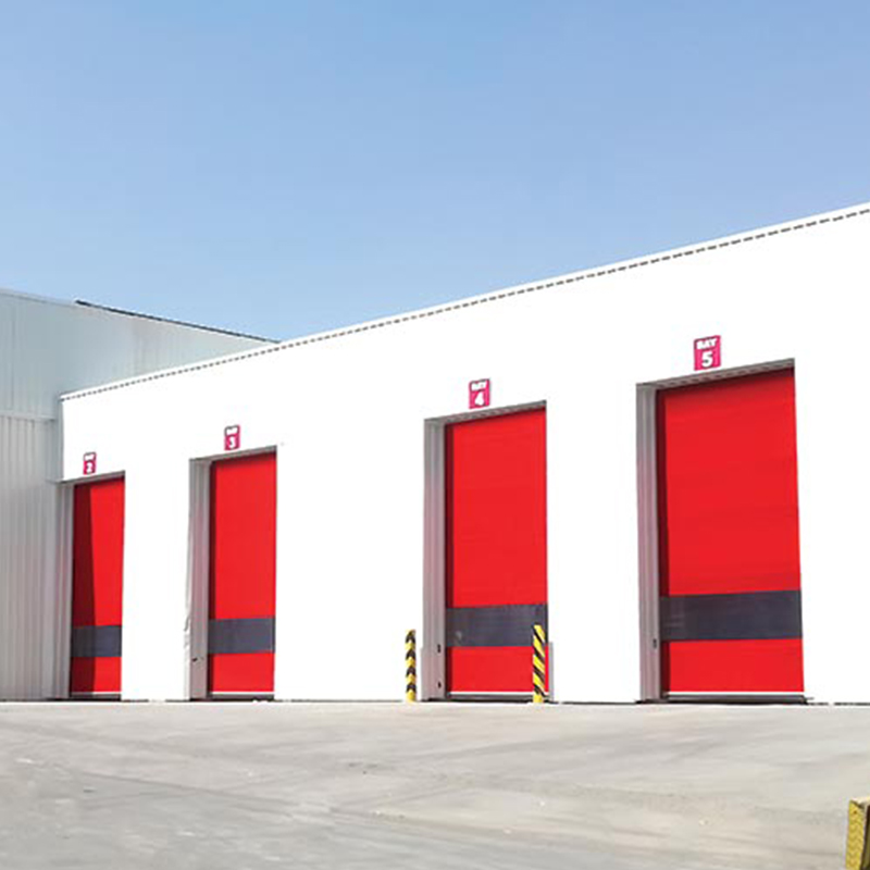 5 años de garantía puerta de pvc de alta velocidad