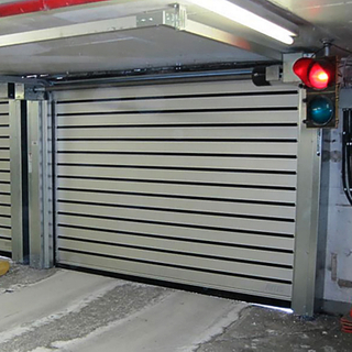  Puerta espiral de aluminio de alta velocidad