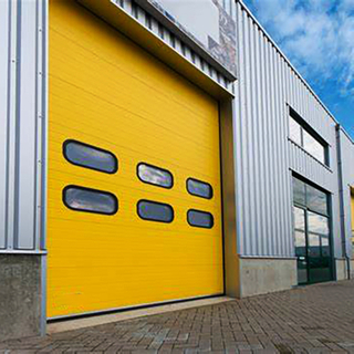 2023 Fabricante superior de China Puerta de almacén industrial Puerta de tienda industrial